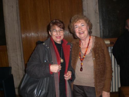 Biblioteca Sormani, Milano, con Donatella Bisutti, 2016