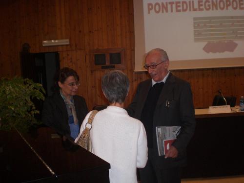 Ponte di Legno, 2010, con Franco Loi