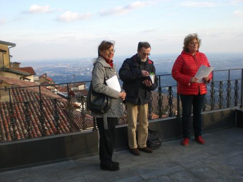Sacro Monte (VA), 2016, letture con Mario Chiodetti