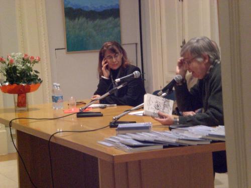 Con Giancarlo Pontiggia al CMC, Milano, 2011