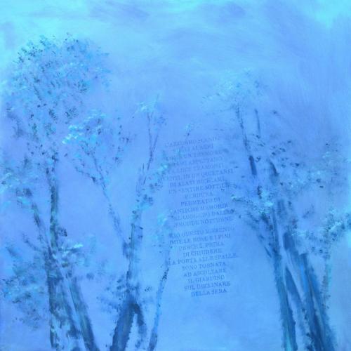 L'azzurro scende sugli alberi, 2017 