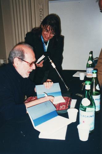 Libreria Hoepli, Con Emilio Isgrò 2003