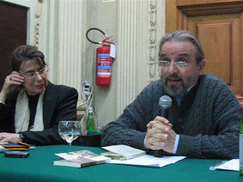 Libreria Hoepli, Milano, 2007 con Cesare Viviani