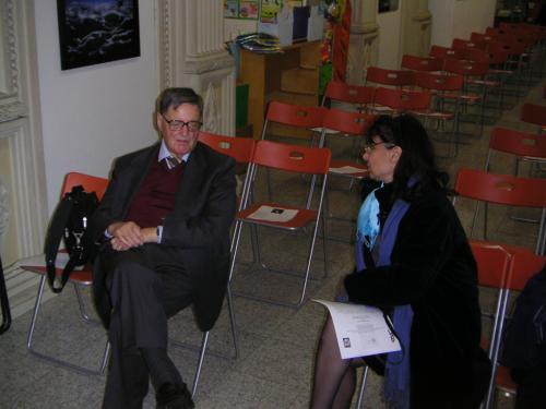 Libreria Hoepli con Giorgio Barberi Squarotti, 2004