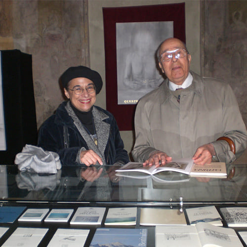 Silvia Venuti con Piero Viotto
